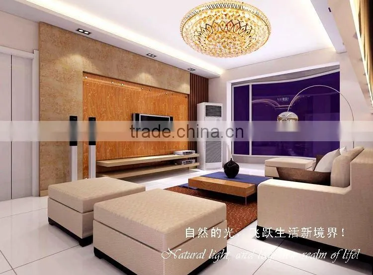 Beautiful design LED crystal flush mounted lamp