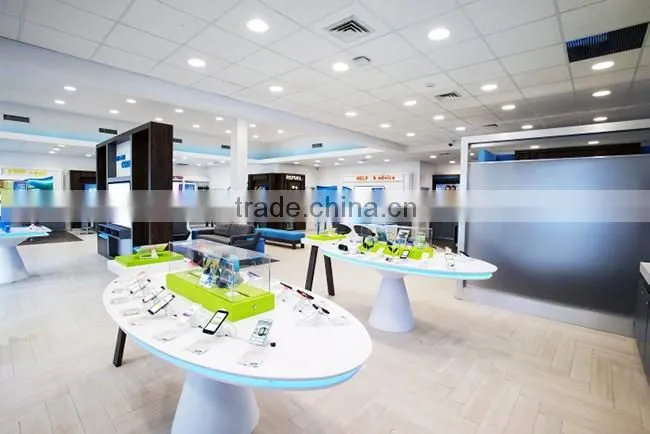 Guangzhou Factory Custom Excellent Mobile Phone Shop Counter Design