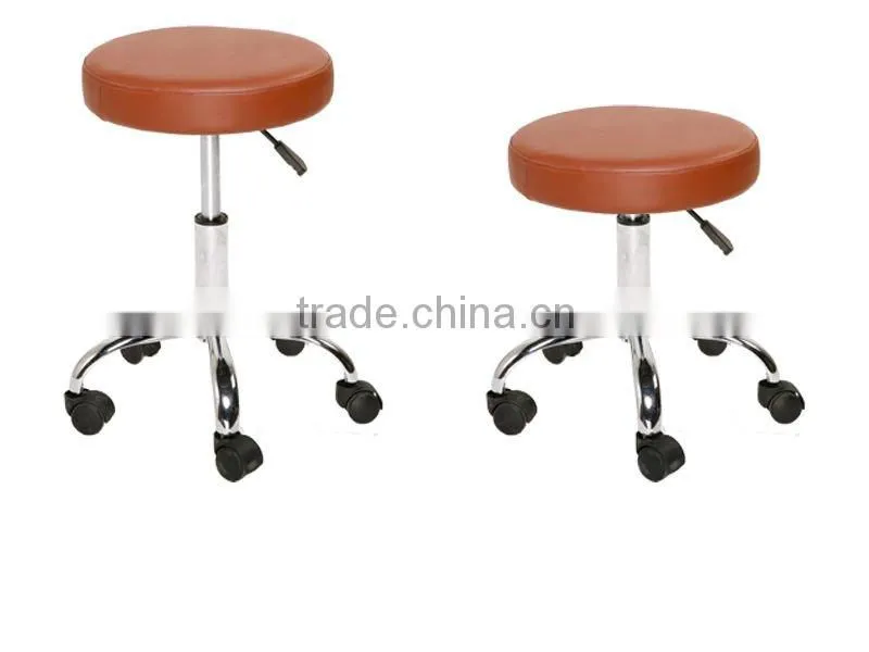 COMFY MA03 Chrome Clinic Round Round Stool