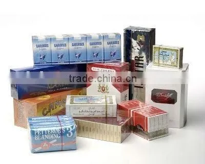 plain cigarette packaging box