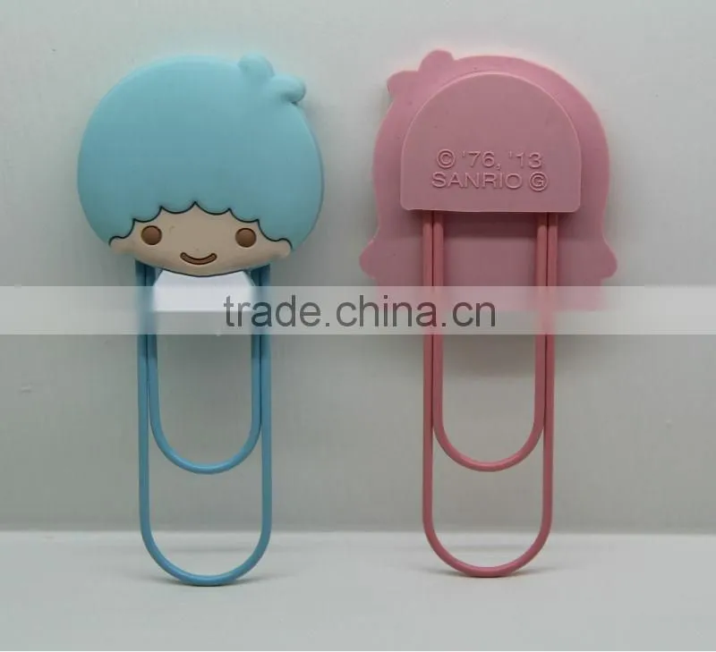 The Dongguan factory manufacture custom design silicone bookmark