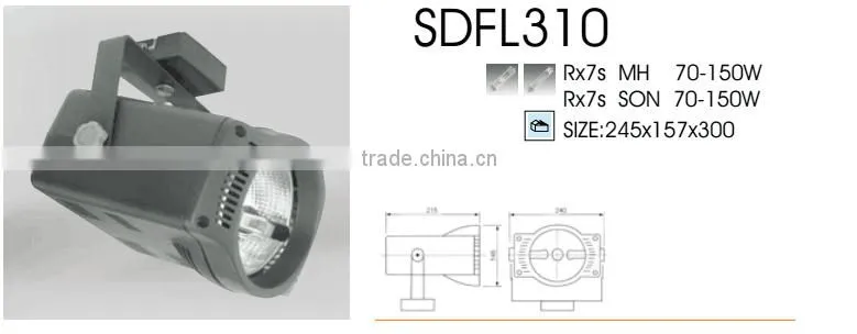 hot sale 150w flood light G12 indoor