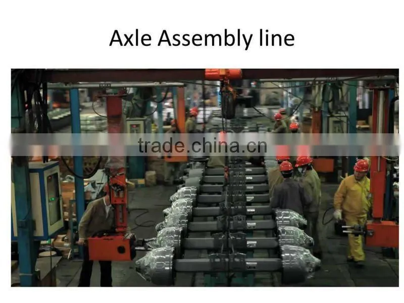 HJ type Semi-trailer drum bogie