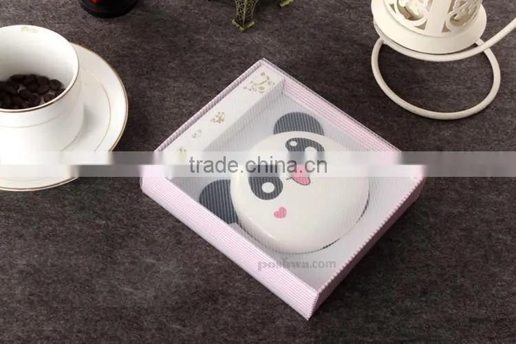 Double usb power bank panda power bank charger