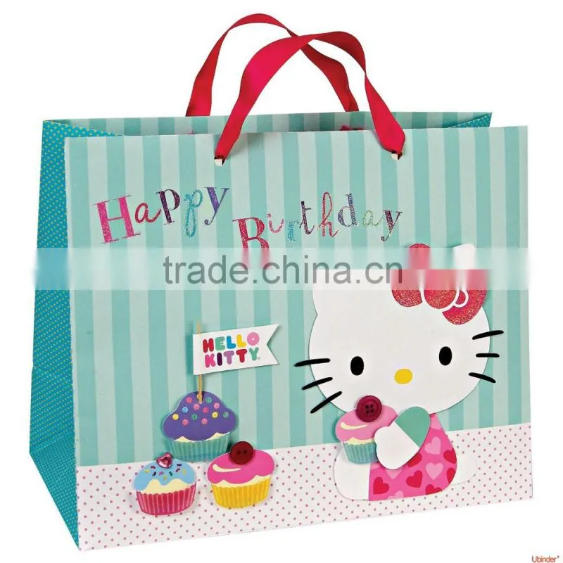 2016 Hello kitty paper bag printing