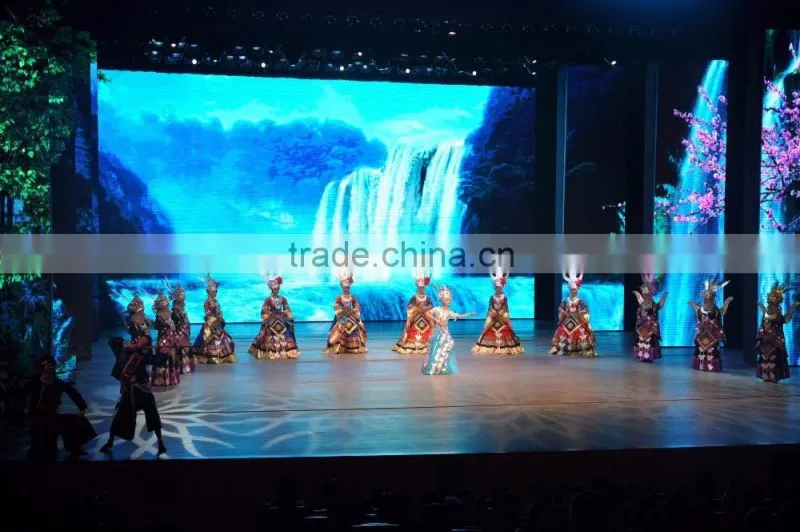 Pixel pitch 6mm Indoor full color LED display Church LED screen Front Service RGB