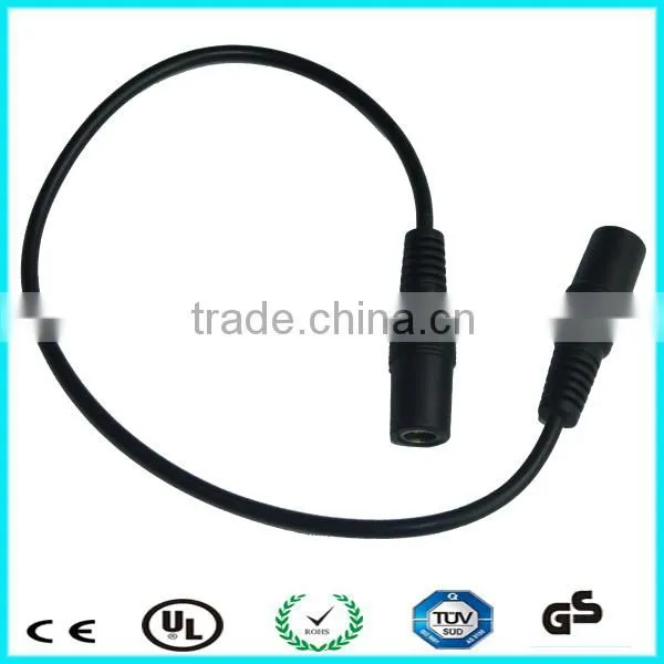 Female to male barrel waterproof connector dc cable 5 meters
