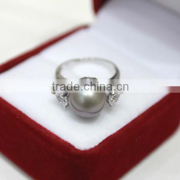 nature shell pearl price wholesale natural pearl ring real 925 silver ring