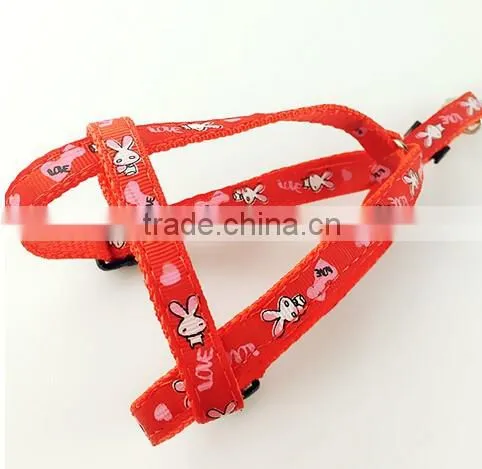 Training Dog Pet Puppy Cat Adjustable Nylon Harness Lead leash Traction rope