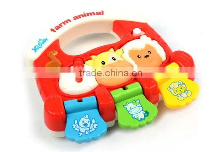 ABS plastic musical lighted b o toys for children