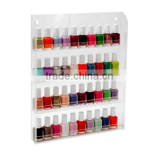 custom clear acrylic nail polish display case