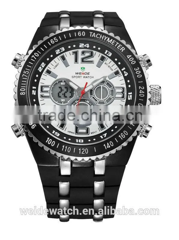 WEIDE WH1107-3 30 meters waterproof plastic band watches for resale world cup promotional items