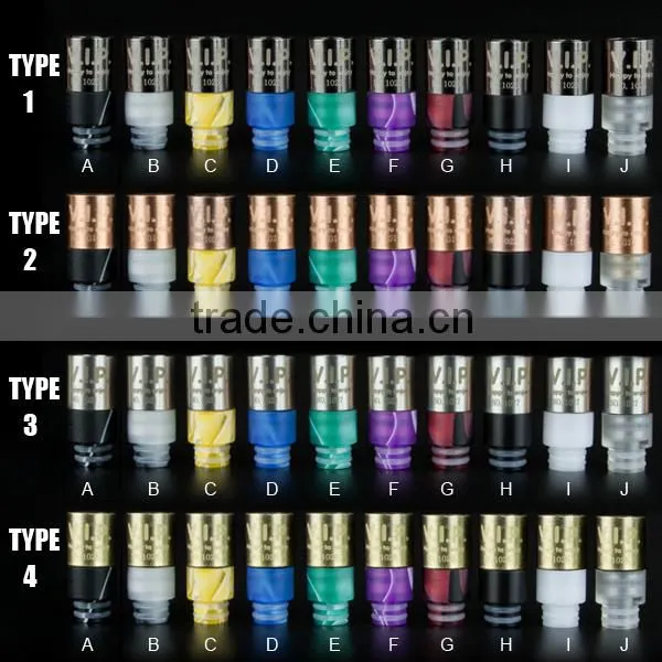 New design colorful carbon fiber drip tip e-cigarette drip tip large in stock