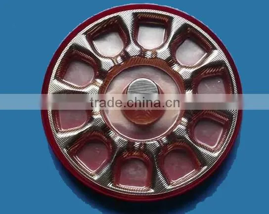 Plastic chocolate blister tray