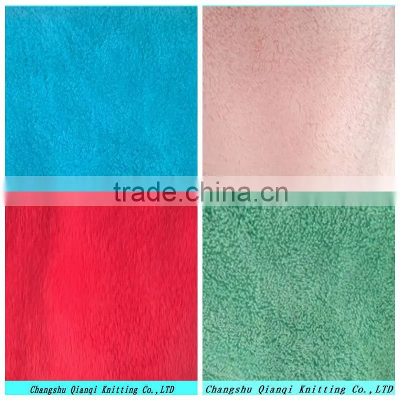 weft double coral fleece