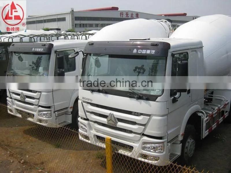 SINOTRUK HOWO Chassis 7cbm Concrete Mixer Truck for sale,310HP