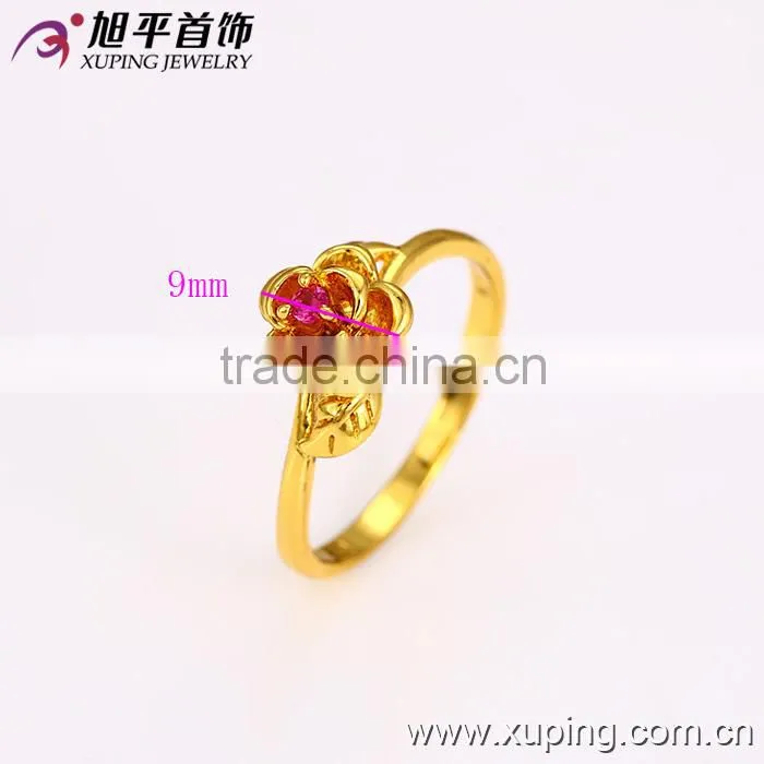xuping special price 24K gold color ring