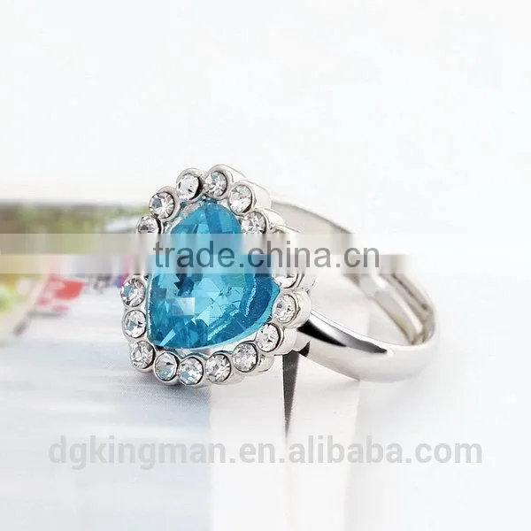 Kingman fashion top sell anodized ball closure ring