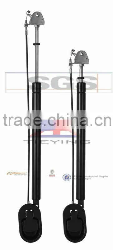Gas cylinder with safety shroud