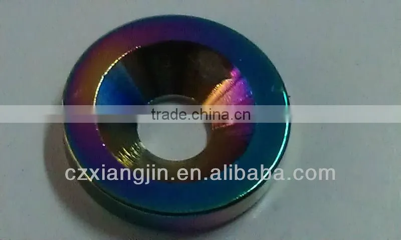 cnc oxidizable aluminum gasket & washer