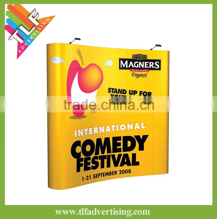 Exhibition Display Aluminum Frame magnetic pop up display for sale