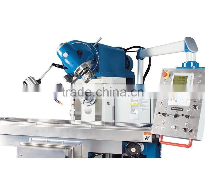 Universal Milling Machine UWF 5 Rigid Knee-and-Column Milling Machine with servo drive feed and universal swivel head