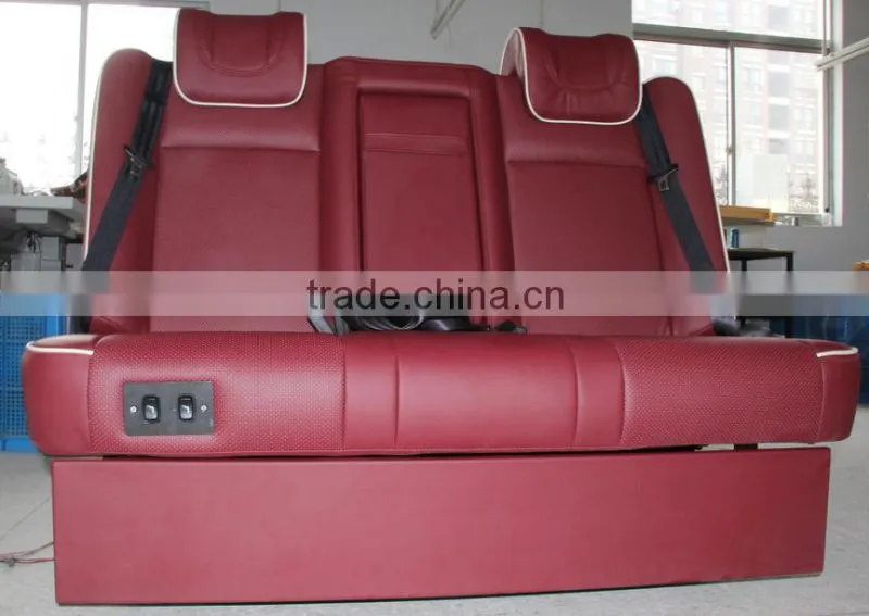 Good selling Luxury sofa bed Three seat Auto seat frame high quality for MPV