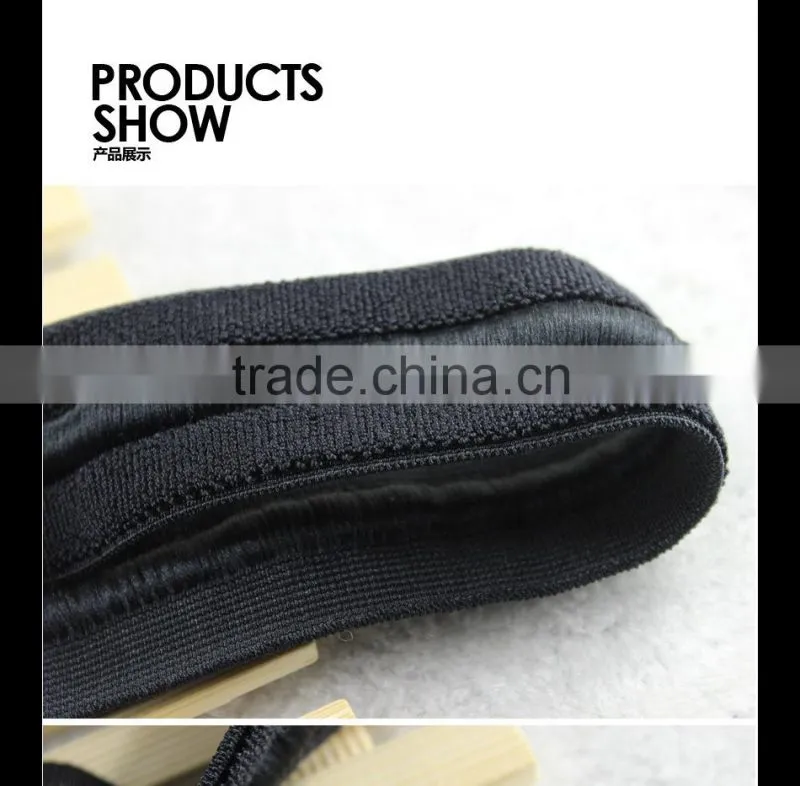 Factory Direct Woven Elastic Tape/Elastic band with drawstring Draw Cord inside for sportwear/sport trousers