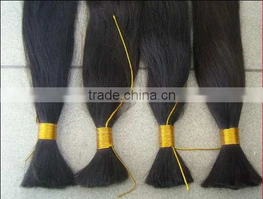 unprocessed virgin single drawn human hair extension