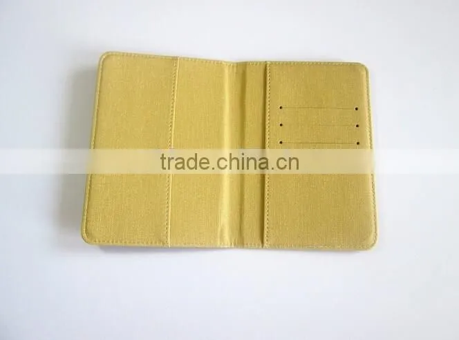 Fashion Leather Passport Holder PU Passport Wallet Leather Passport Case