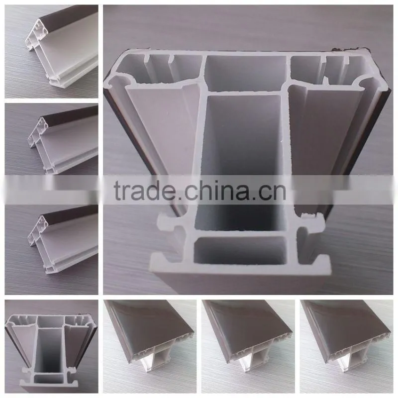 Good quality tilt and turn windows upvc profile with hardware