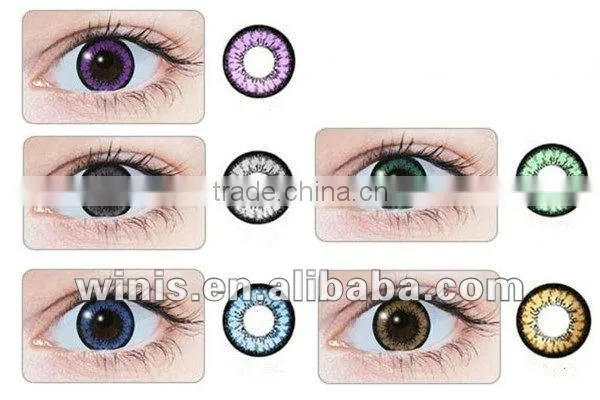 Wholesale SFDA,ISO korean lenses GEO CM - 9 series color contact lenses