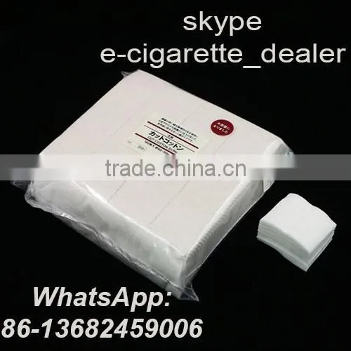 5pc per bag original japan organic cotton pad electronic cigarette rda atomizer wick cotton
