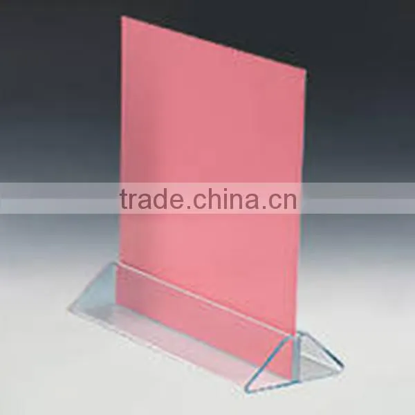 Acrylic label holders