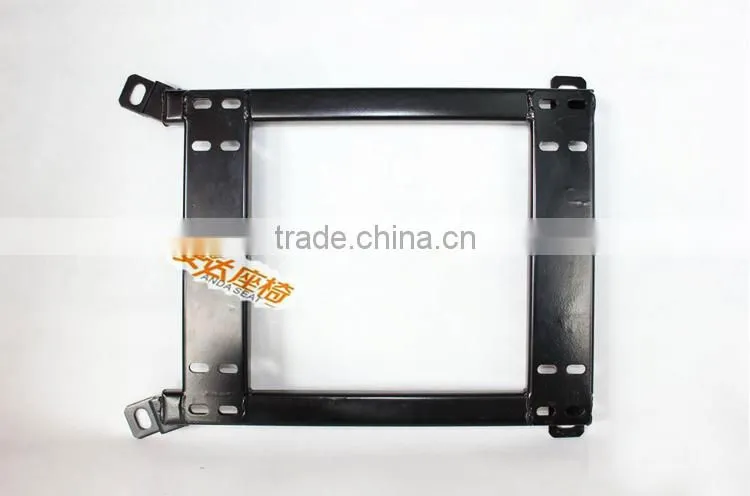 Racing seat rail bracket seat mounting bracket