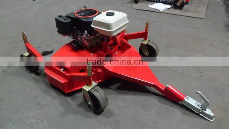 sansen CE ATV Finish mower with loncin electric engine grass cutter, atv mower rotary for sale