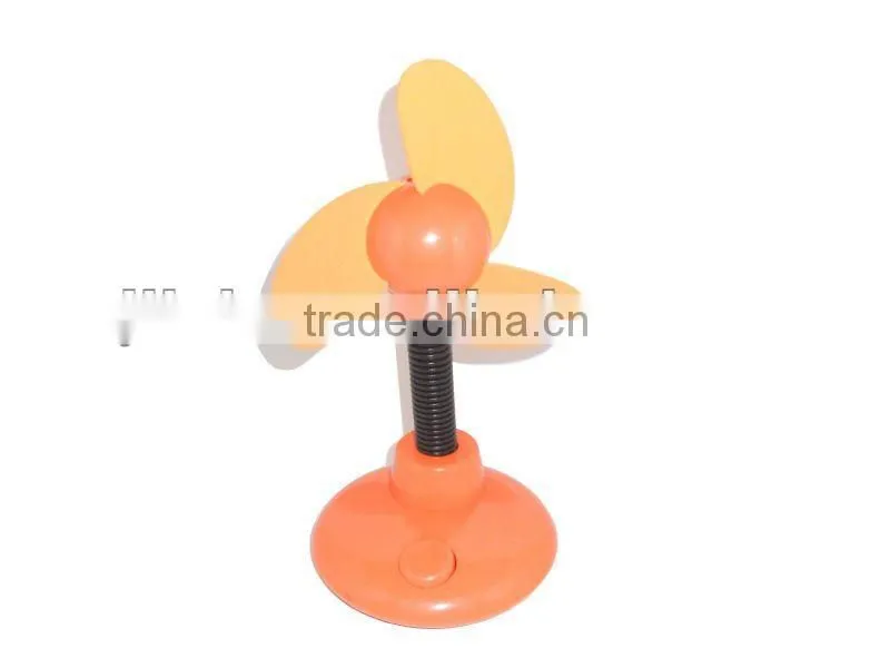 Portable colorful plastic usb fan