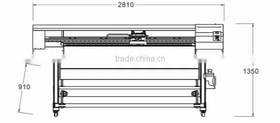 Textile Printer for printing sublimation paper 2180