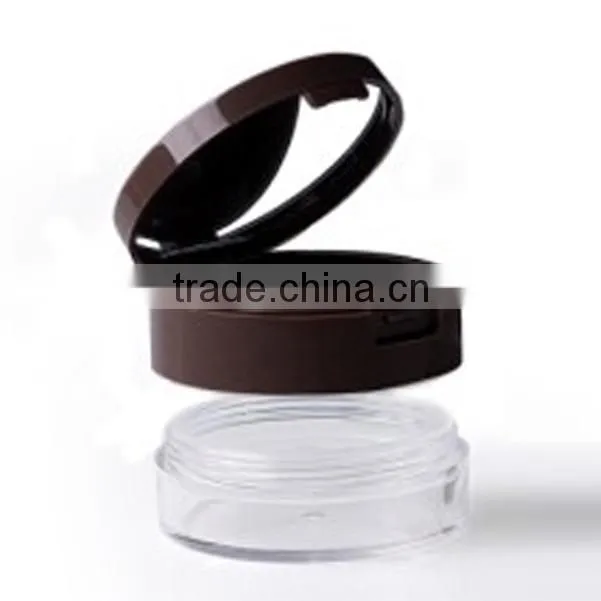 Many uses 3g AS Plastic Jar for cosmetic use in quantity