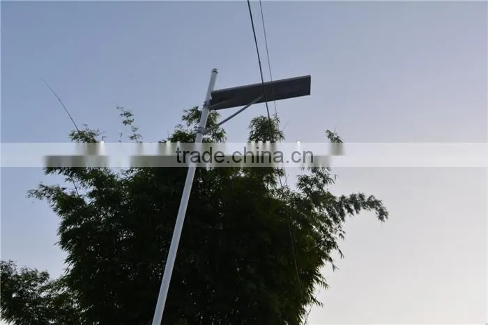 High brightness 80W LED100W PV All in one LED integrated solar street lighting