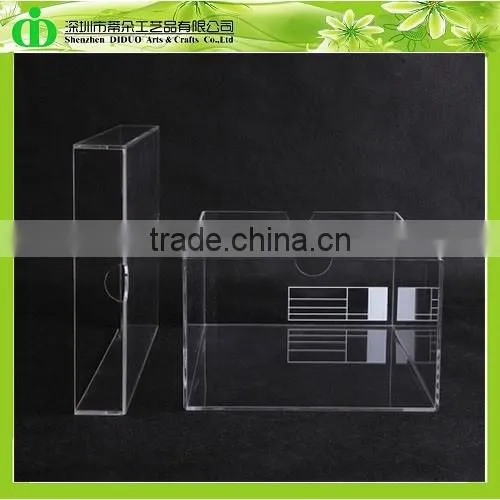 DDS-0026 Trade Assurance Clear Acrylic Glass Shoe Box