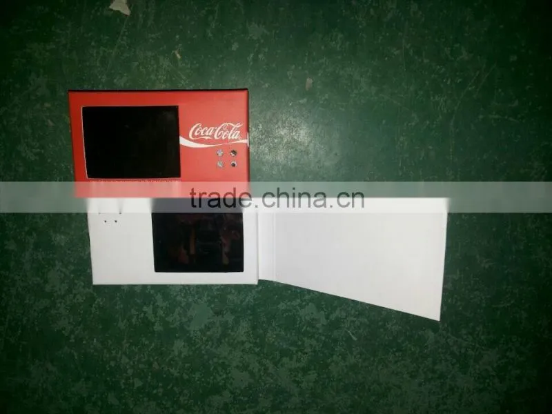Factory direct supply 4.3" video card resolution 480x272 ,flash memory standard 128MB,Built-in 500MAH lithium battery