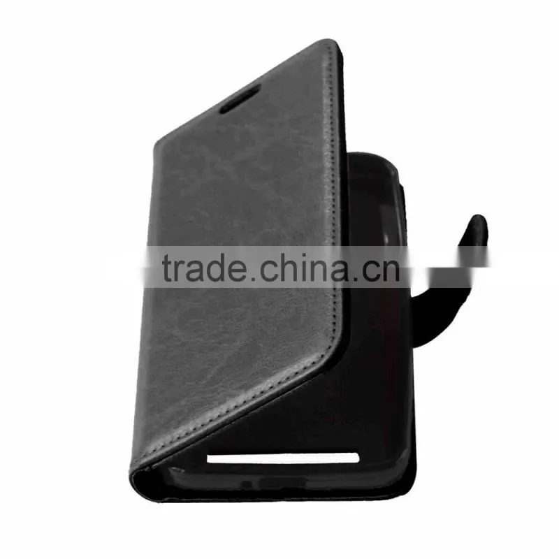 Hot sale PU Leather Mobile Phone Flip Wallet Kickstand Case for ASUS Zenfone C ZC451CG