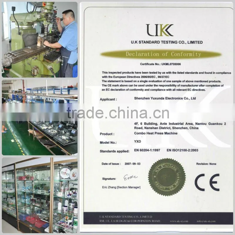 Luxury Pneumatic Heat transfer printing machine