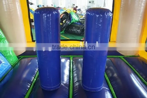 2016 Hot Sale Inflatable Palm Tree Castle Slide High Quality Combo