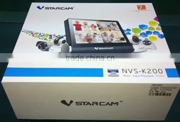 VStarcam HD 7 inch Touch Screen with indoor P2P IP Camera home security alarm system