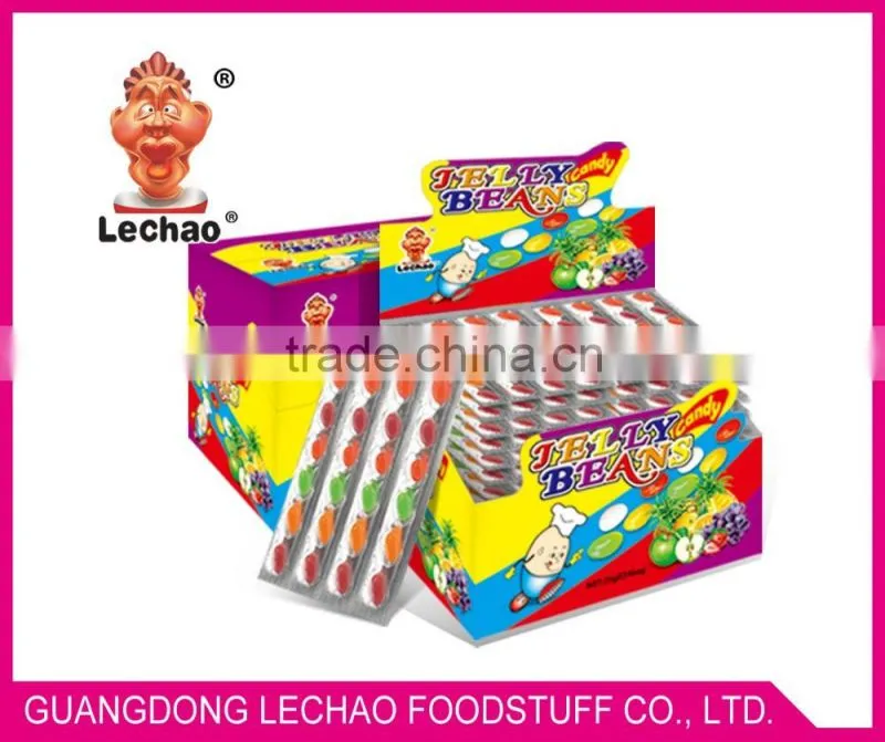 Halal Jelly Bean Fruit Flavory Soft Candy