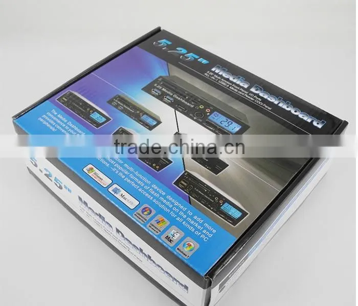 PCIe to USB 3.0 HUB USB2.0 All-in-one Card Reader 5.25 Media Dashboard pannel