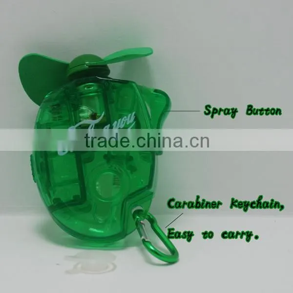 Portable Handheld Battery Fan, Water Spray electric fan.