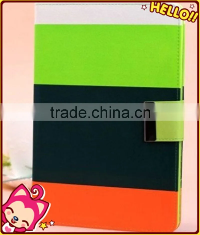 Rainbow Colorful Wallet Leather Case Cover for iPad mini